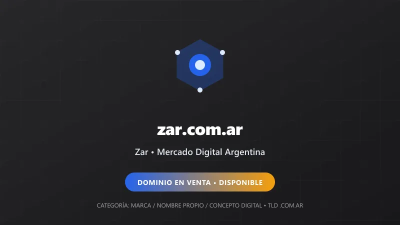 Identidad gráfica y activo digital para Zar en Argentina